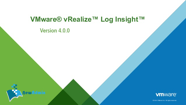 دانلود بسته کامل VMware 6.5 - 4.0.0 VMware vRealize Log Insigh